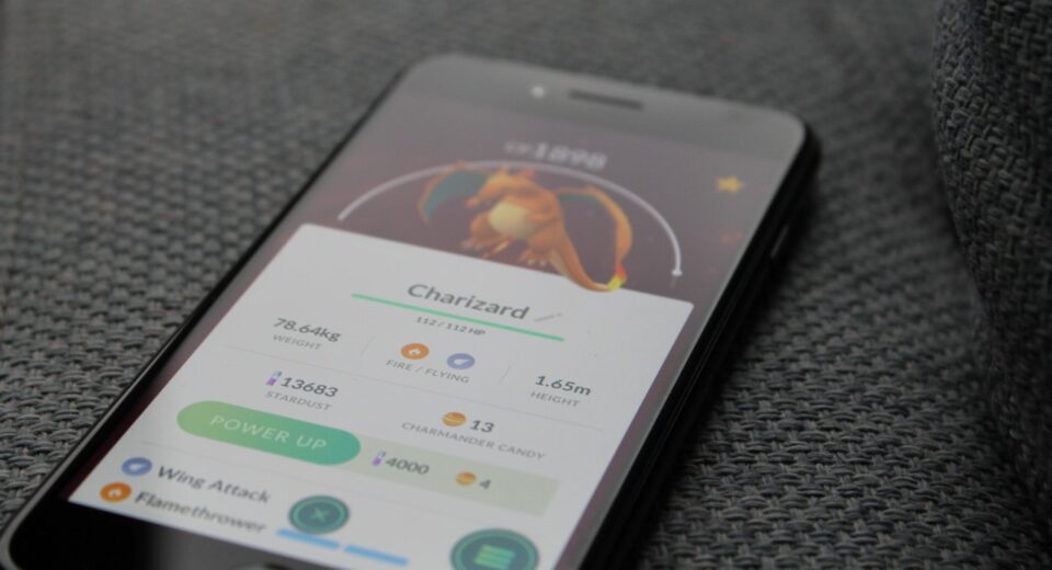 Photo by Anton: https://www.pexels.com/photo/turned-on-iphone-displaying-pokemon-go-charizard-application-243698/