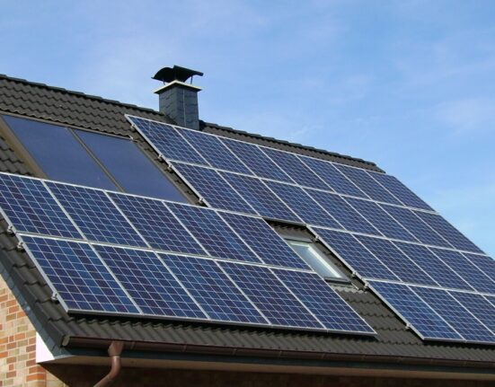 ixabay.com royalty-free image #1591358, 'solar panel array, roof, home' uploaded by user 272447, retrieved from https://pixabay.com/photos/solar-panel-array-roof-home-house-1591358/ on April 17th, 2020. License details available at https://pixabay.com/en/service/terms/#usage - image is licensed under Creative Commons CC0 license