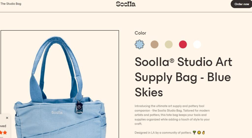 The Soolla Studio Bag The Best Pottery Tool Bag on the Market WrityWall
