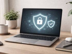 Illustration representing the concept of 123safe67 and digital safety awareness online